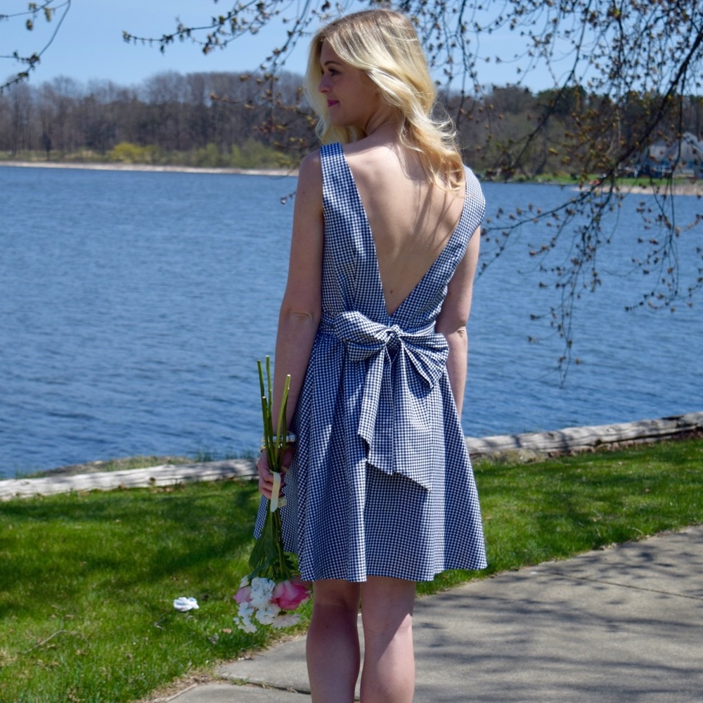 Lauren James Gingham Dress - Picture 8 of 9